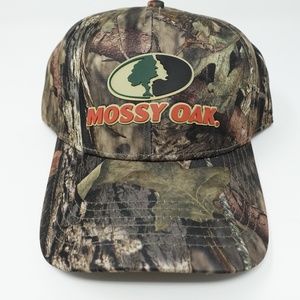 Mossy Oak Camouflage Hat Cap Adult OSFM Camo Strapback Hunting Outdoor Mens